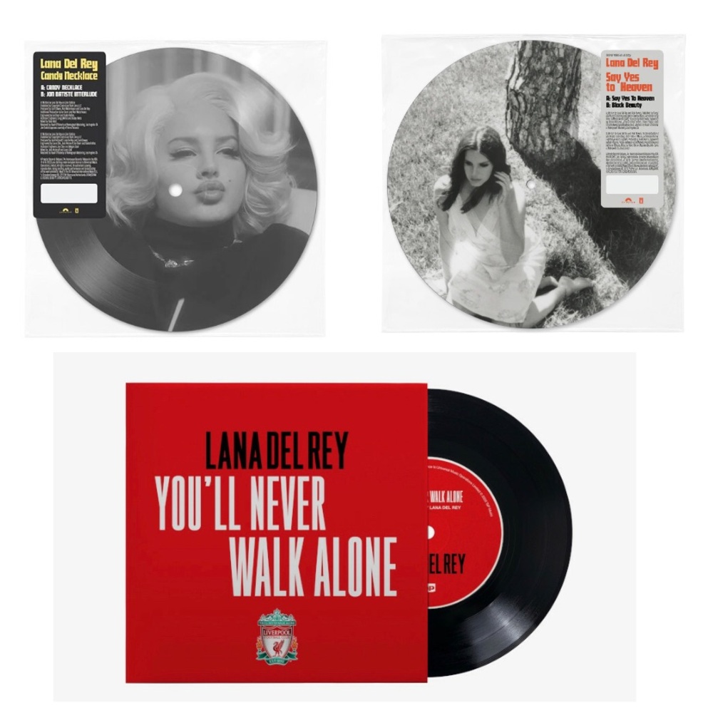 SEALED! Lana Del Rey 7 Inch Vinyl Bundle